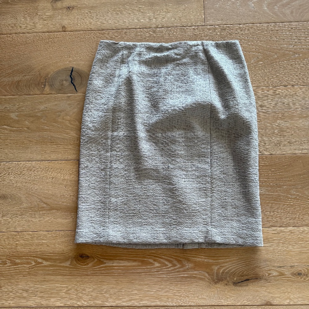 Ann Taylor Textured Pencil Skirt